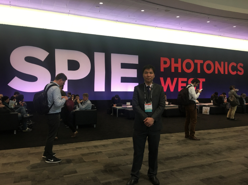 小金库钱包加入2018年美国西部光电展览会SPIE.Photonics West并取得圆满乐成。